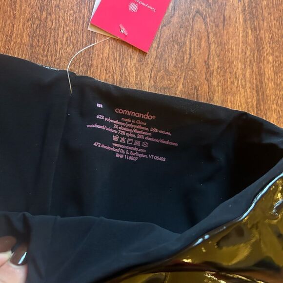 NWT Commando Patent Leather Leggings Small - Picture 3 of 4